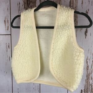 Kids Teddy Bear Vest. No brand or size. Measurements in listing!